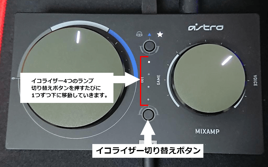 イコライザー切り替えボタン