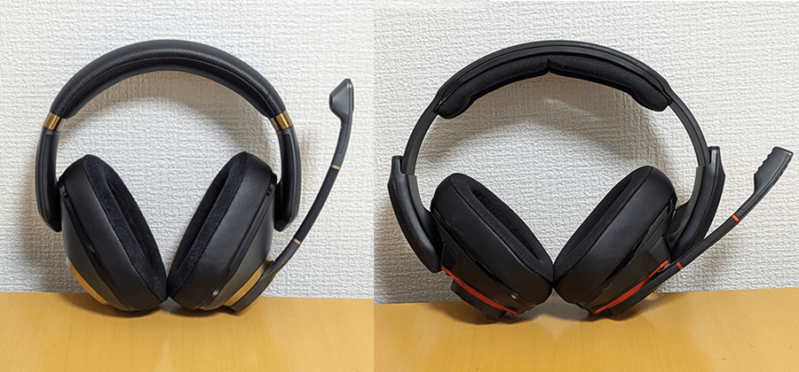 H6ProとGSP600の正面