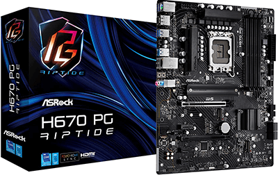 Asrock H670 PG Riptide