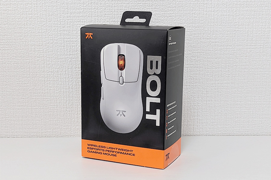 Fnatic Gear BOLT ワイヤレスゲーミングマウス