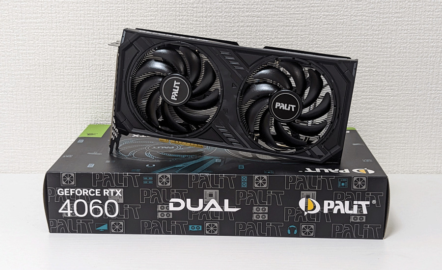 Palit RTX4060 Dual 本体