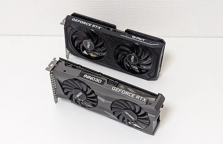 RTX3060とRTX4060