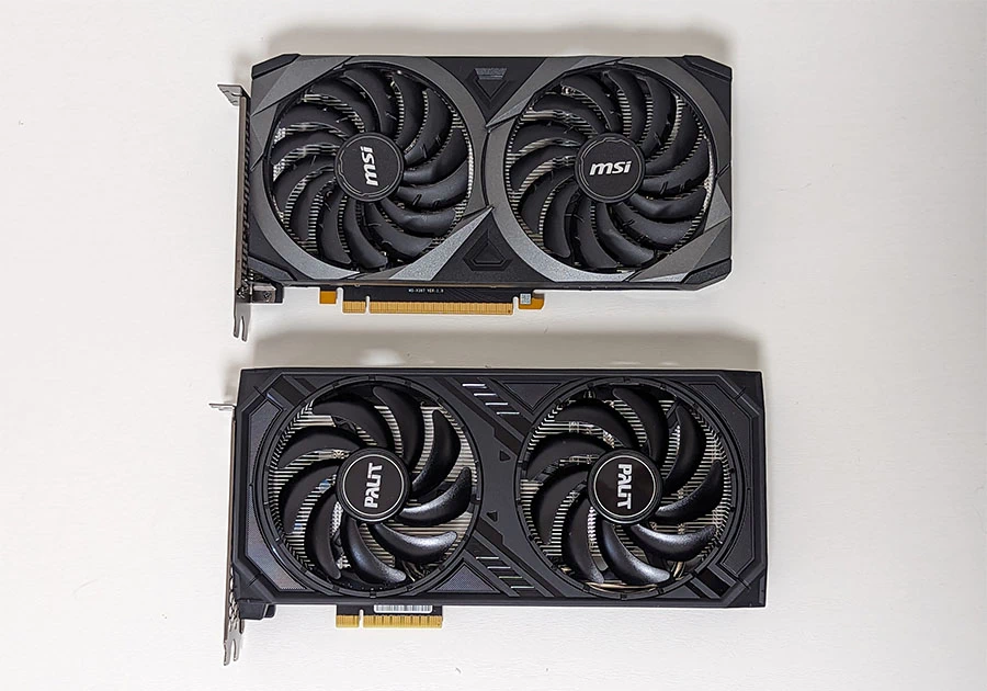 RTX3060TiとRTX4060