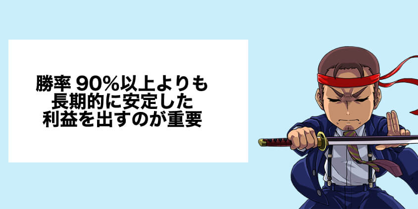 バイナリーオプションで勝率よりも大切なこと